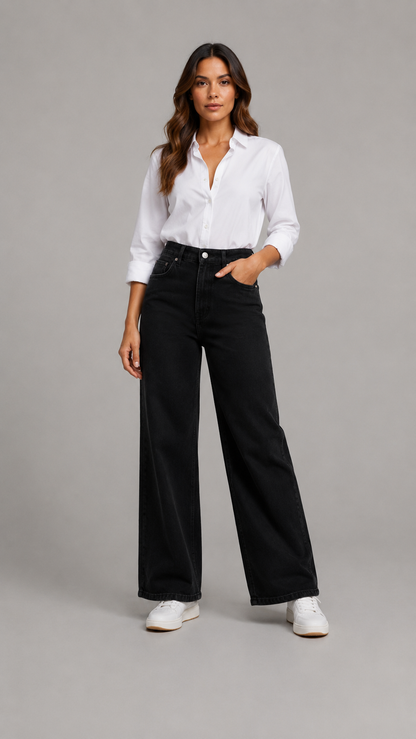 Wide Leg | Pantalon