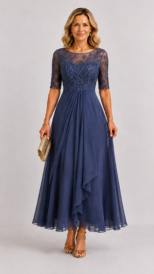 Chloé | Robe en Dentelle Élégante
