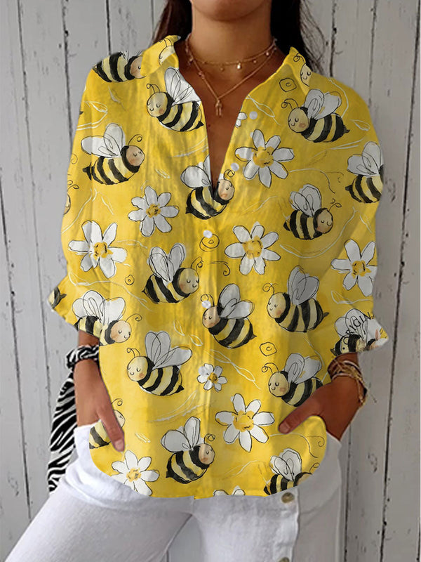 Franka | Blouse Fleur d'Abeille