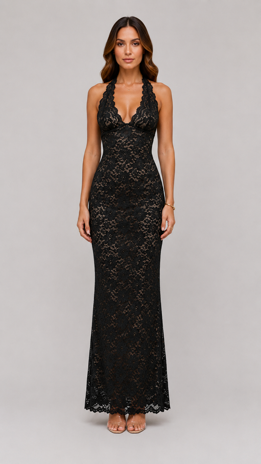 Midnight Lace | Robe en Dentelle